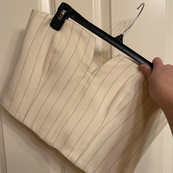 ZIMMERMANN Pinstripe Tube Top - Picture 7 of 10